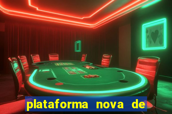 plataforma nova de 3 reais